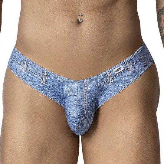 CandyMan Slip COWBOY Denim bleu