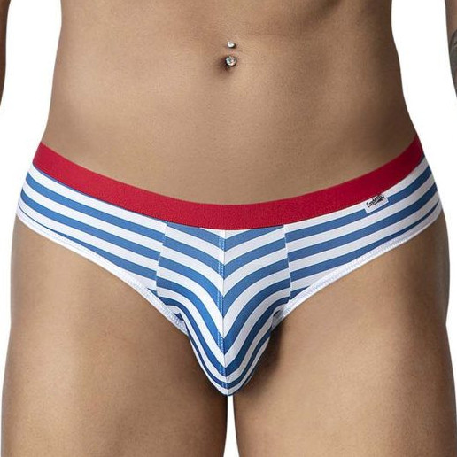 CandyMan Slip SAILORIS Blanc Navy
