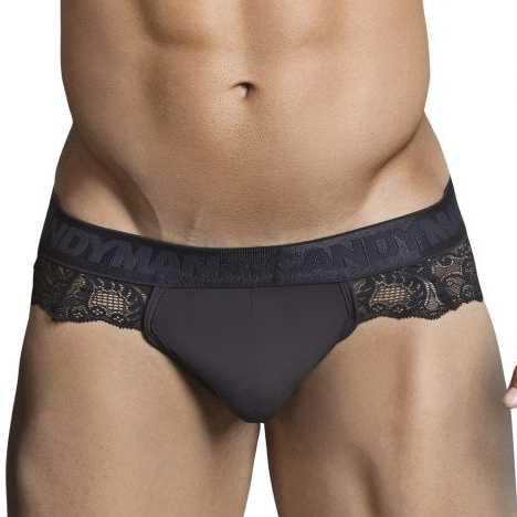 CandyMan String Dentelle BES Noir