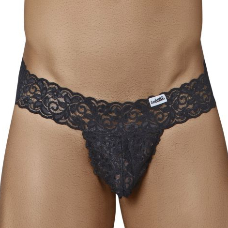 CandyMan String Dentelle TLAZOL Noir