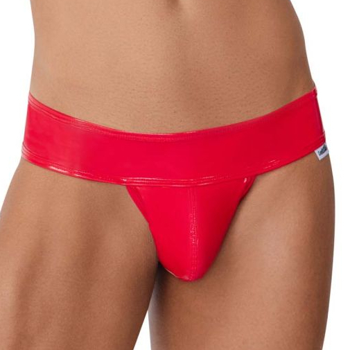CandyMan String Effet Mouillé VENILIA Rouge