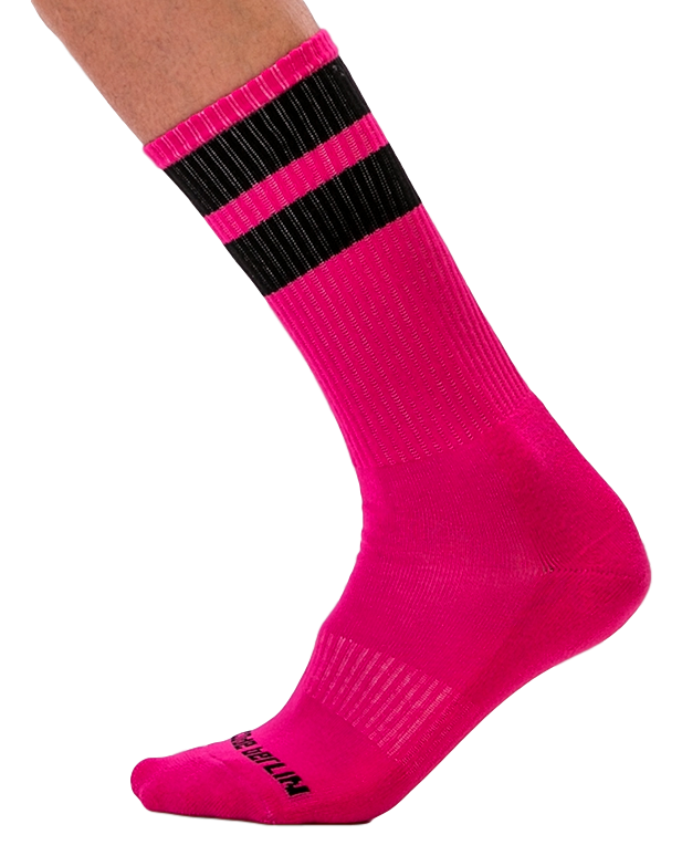 Chaussettes GYM SOCKS Rose-Noir