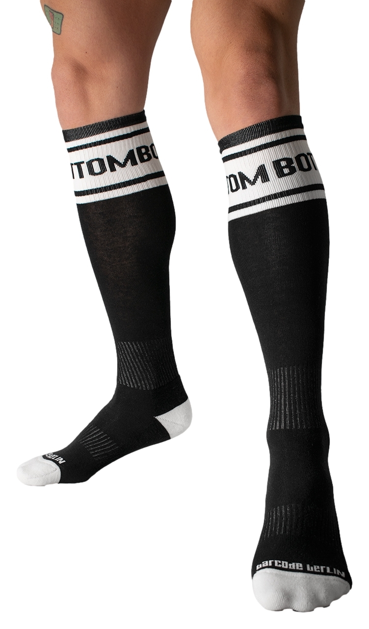 Chaussettes hautes IDENTITY BOTTOM Noires