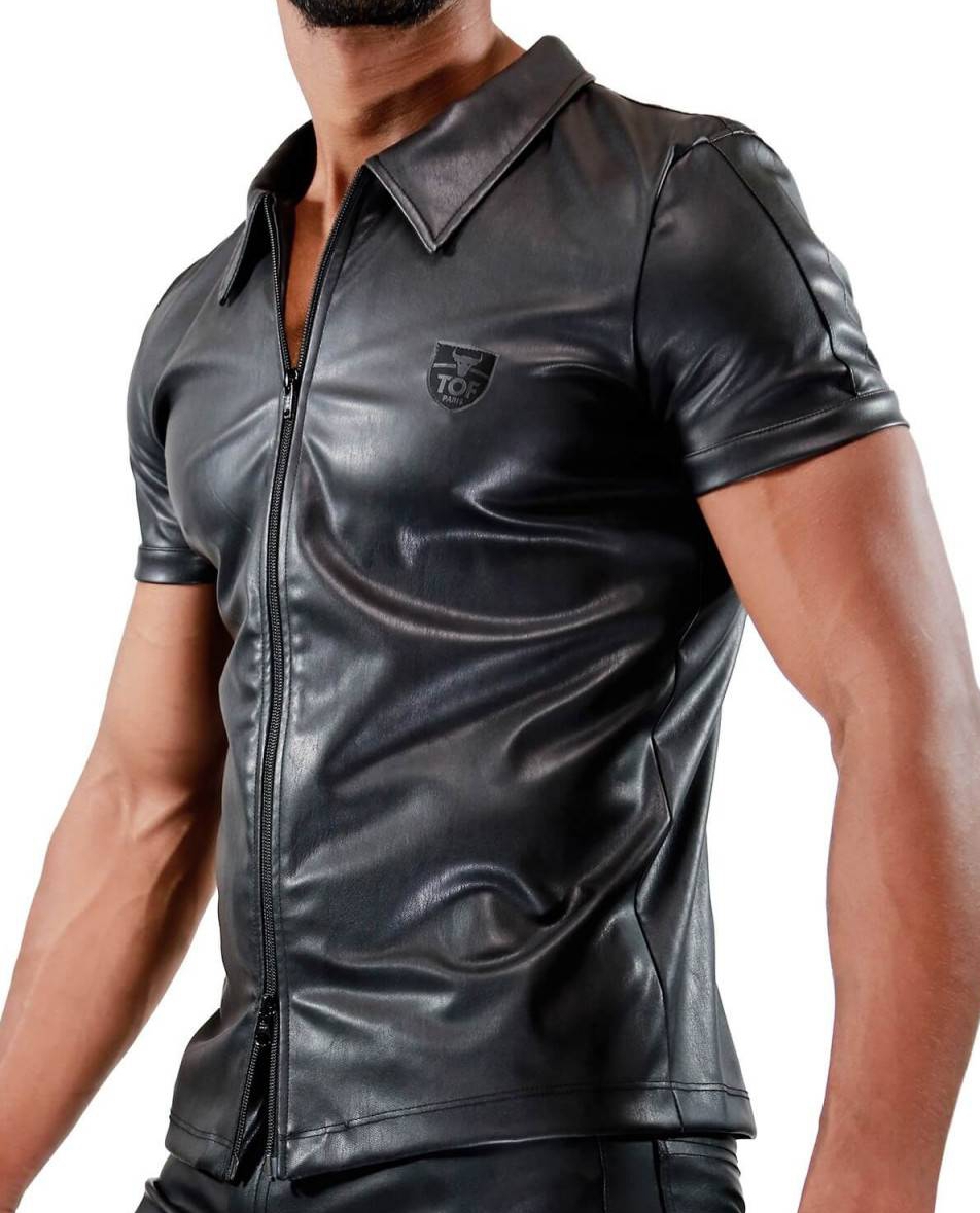Chemise ZIPPED Noire