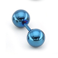 Clou d'oreille BALL DUO Bleu