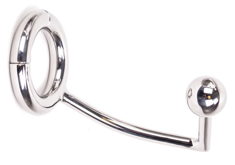 Cockring magnétique avec Crochet boule