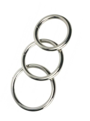 Cockrings Métal Lot de 3