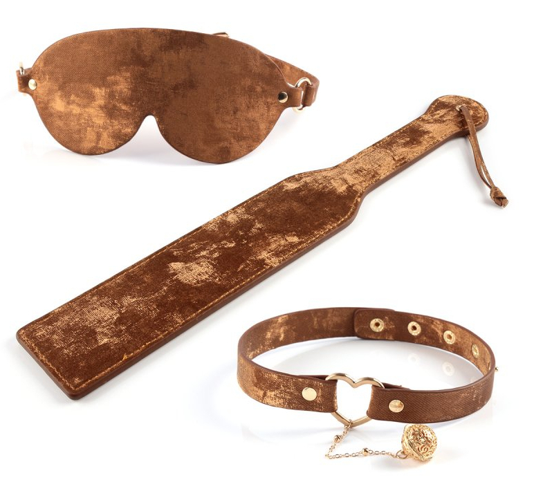 Coffret SM VELVET 3 Pièces Marron