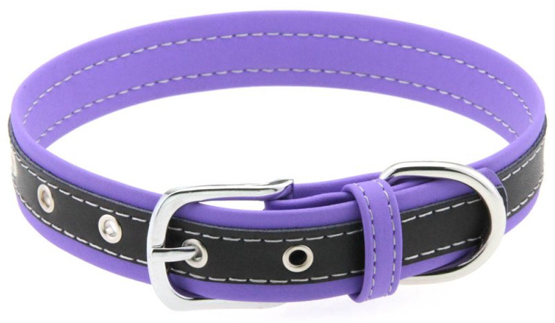 Collier Bicolore Simili CONTRASTED Violet