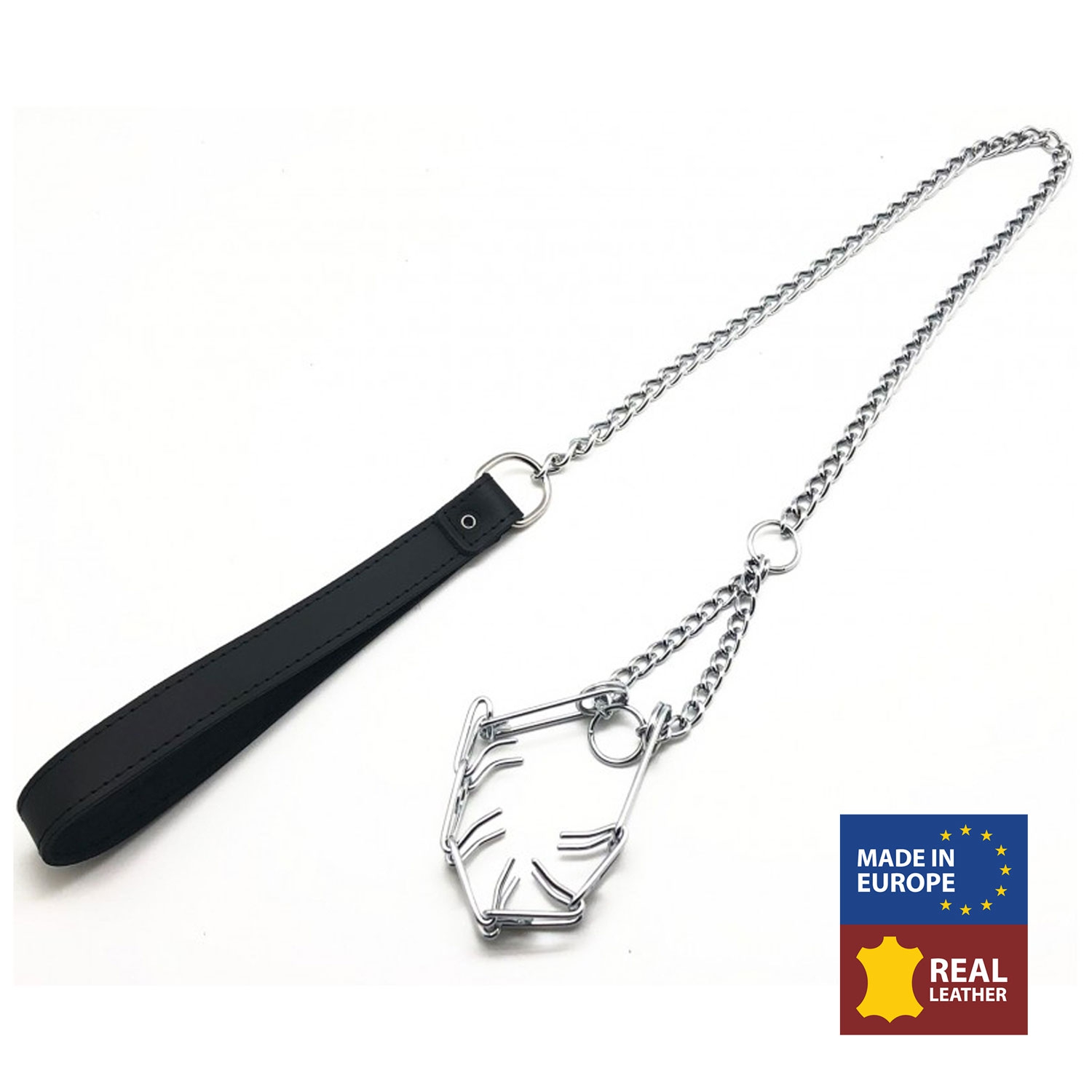 Collier Crochets pour pénis avec laisse