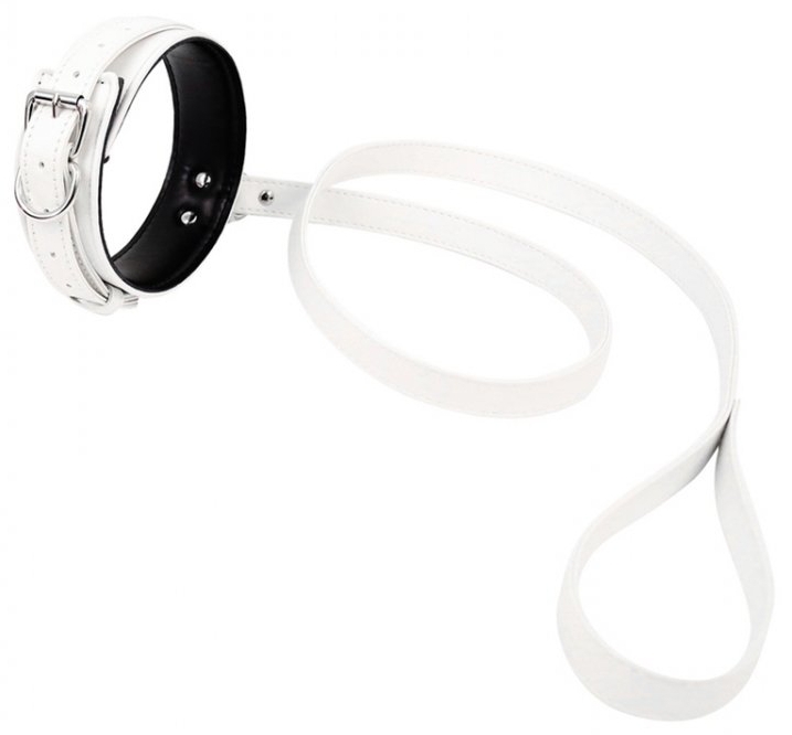 Collier Laisse LIGHTY Blanc