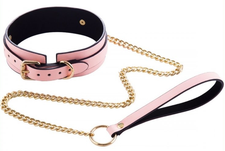 Collier-Laisse Phosphorescent LUMINOUS Rose