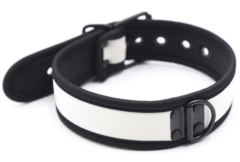 Collier Néoprène SIMPLY PUPPY Blanc