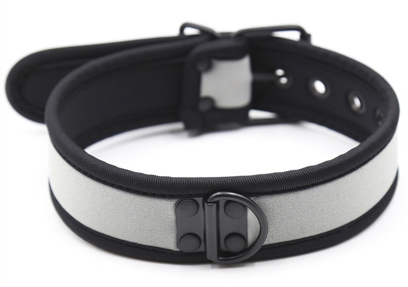 Collier Néoprène SIMPLY PUPPY Gris