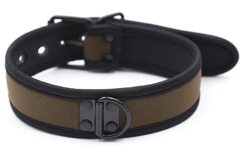 Collier Néoprène SIMPLY PUPPY Marron
