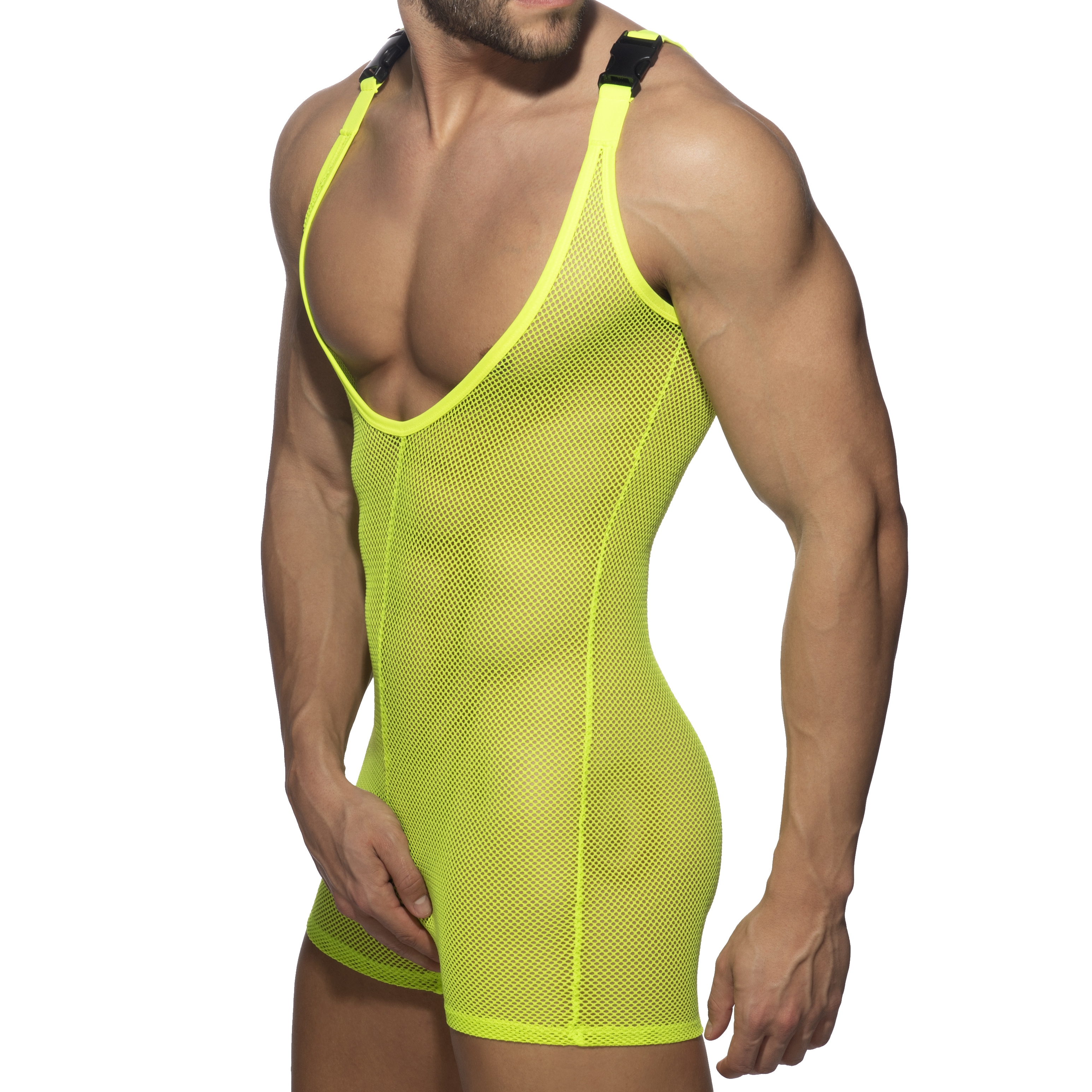 Combinaison MESH WRESTLING SUIT Fluo