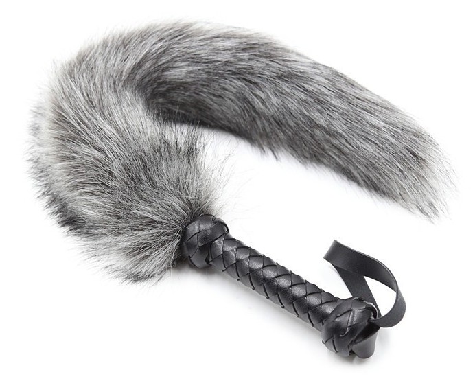 Correct Me Fouet CARESSE FOX Gris 45cm