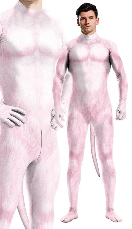 CosplayDogs Combinaison Cosplay DOG Rose