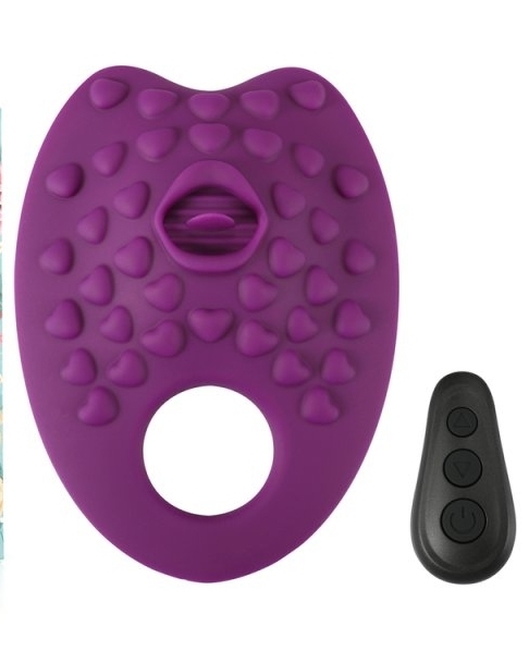 Coussin vibrant avec langue GRIND RING Violet