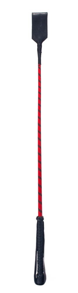 Cravache SLAPPER CROP 70cm Noir-Rouge