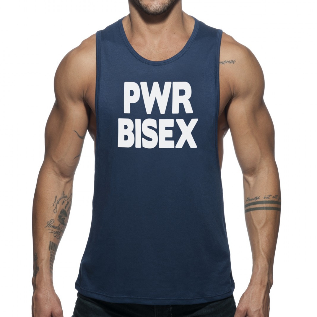 Débardeur POWER BISEX Marine
