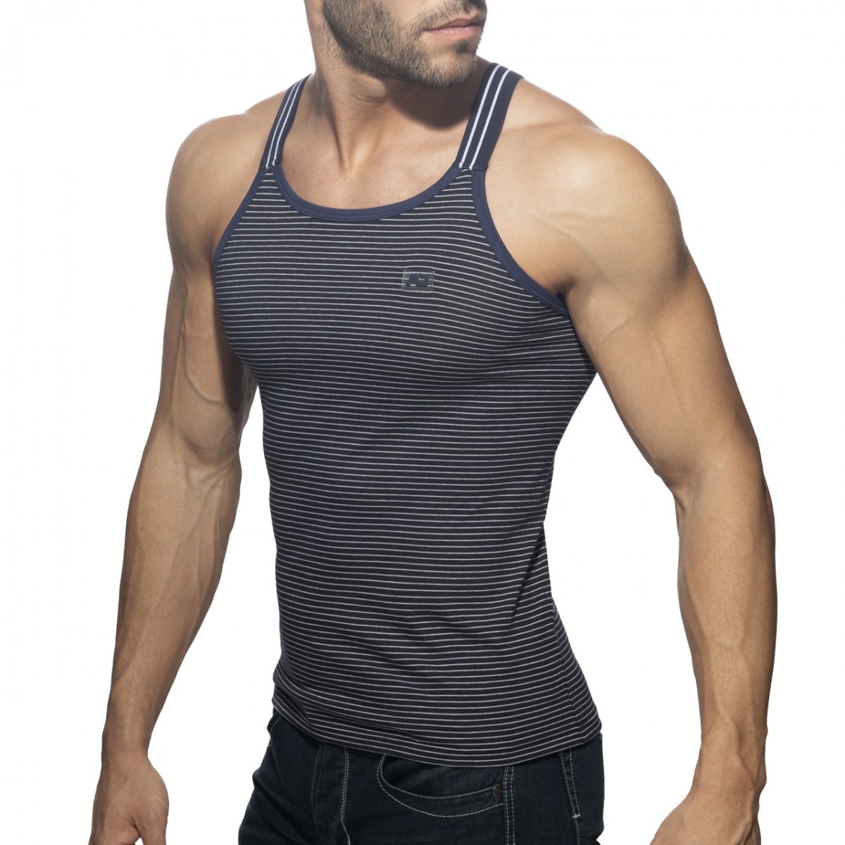 Débardeur SAILOR MINI STRIPES Bleu marine