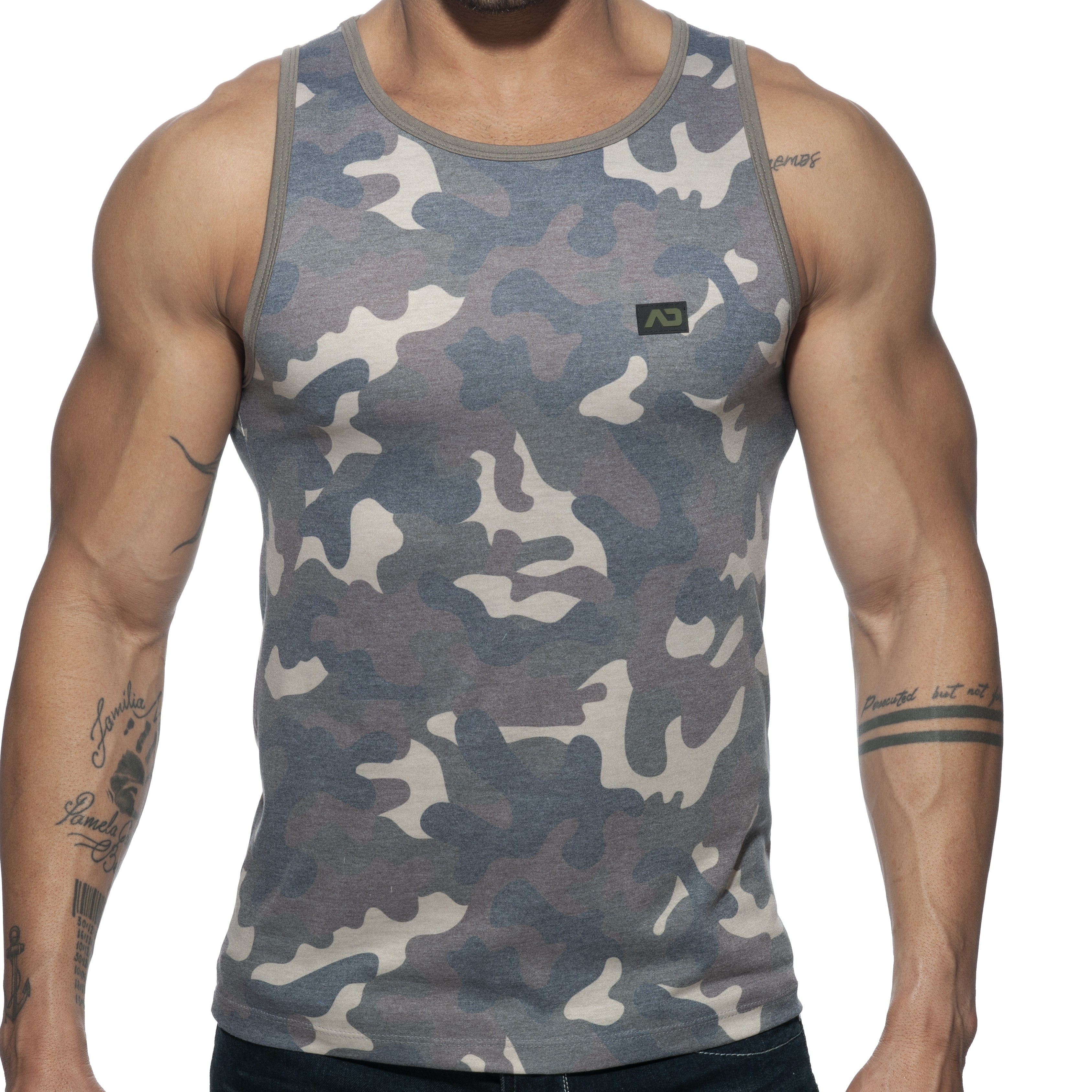 Débardeur WASHED CAMO Camouflage