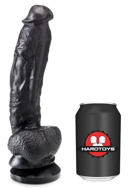 Dildo DP1006V 19 x 4.5 cm Noir