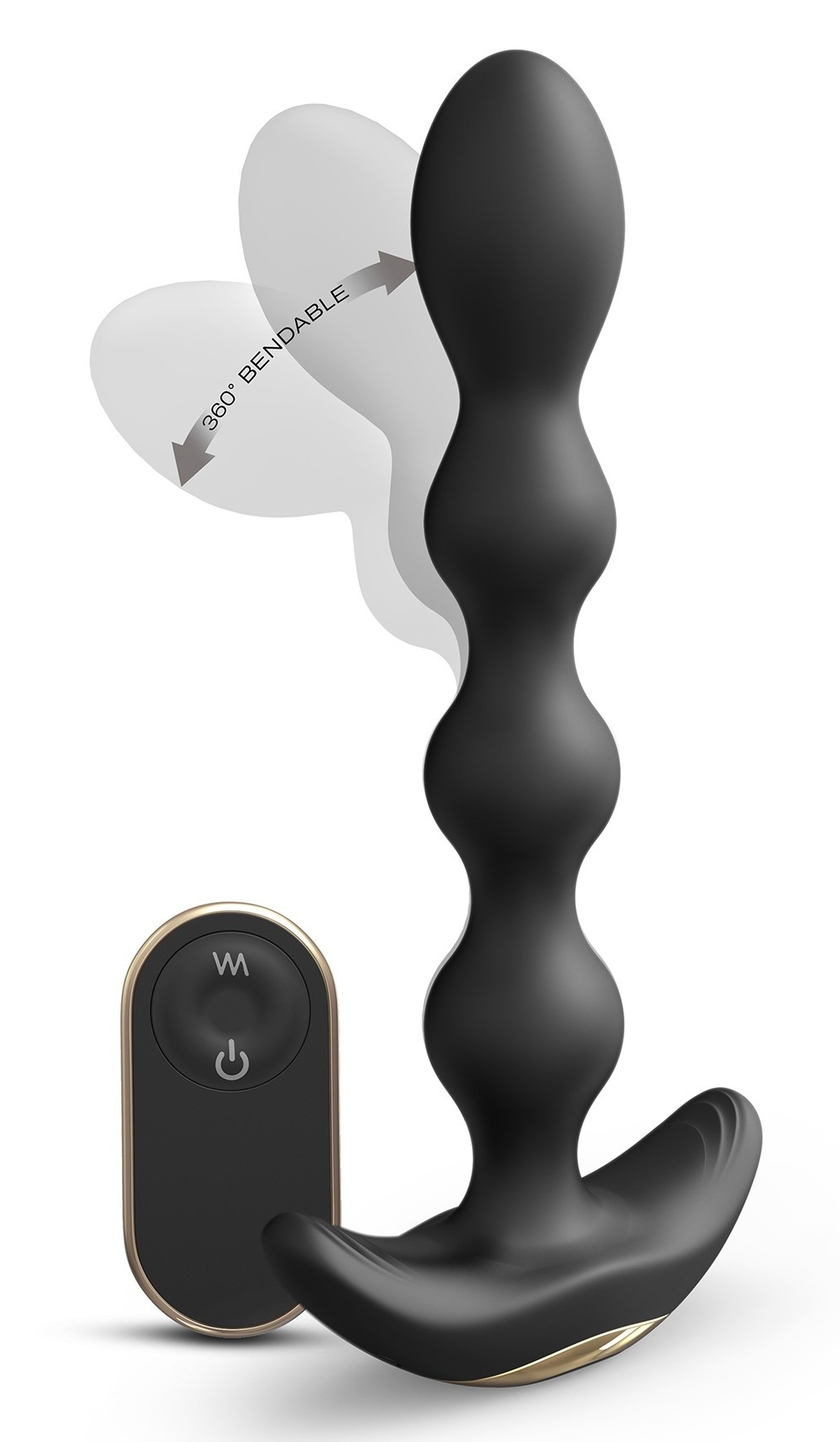 Dorcel Chapelet anal vibrant FLEXI BALLS Dorcel 16 x 2.8cm