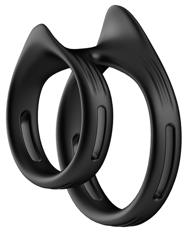 Double Anneau pénien Silicone CAPEN 40mm