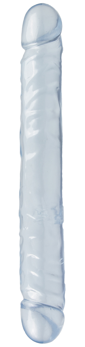 Double Dildo Jelly Crystal 29 x 3.7 cm Bleu