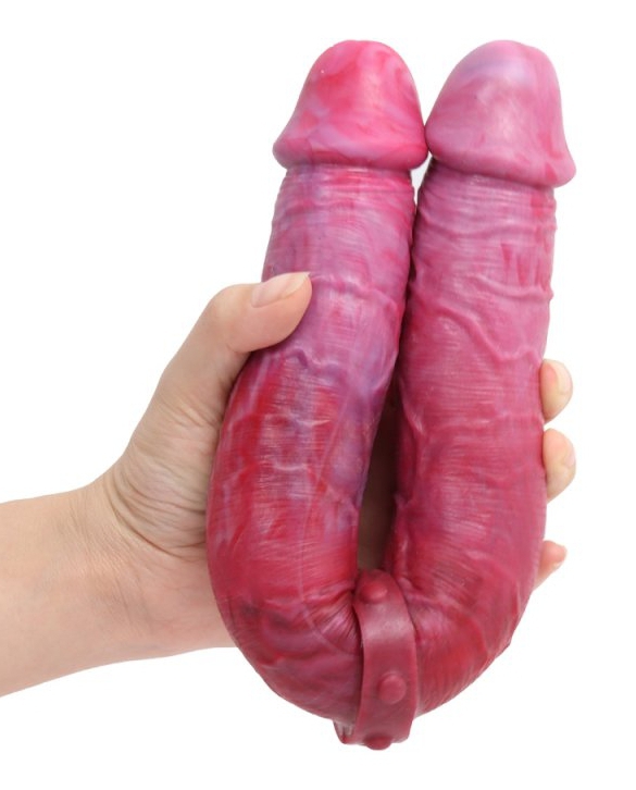 Double gode DUO REAL 36 x 4.3cm