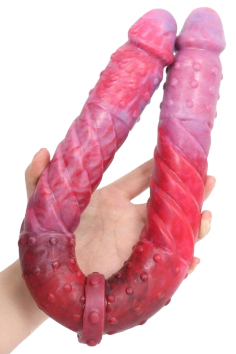 Double gode DUO TWIST 53 x 4.2cm