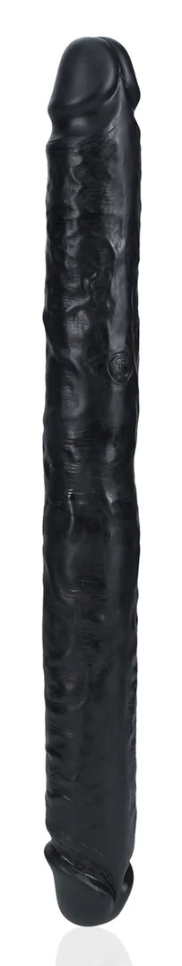 Double Gode STRAIGHT SLIM 35.5 x 3.8cm Noir