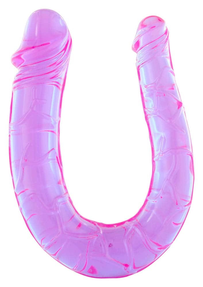 Double gode TWIN DONG 11 x 3.4cm Violet