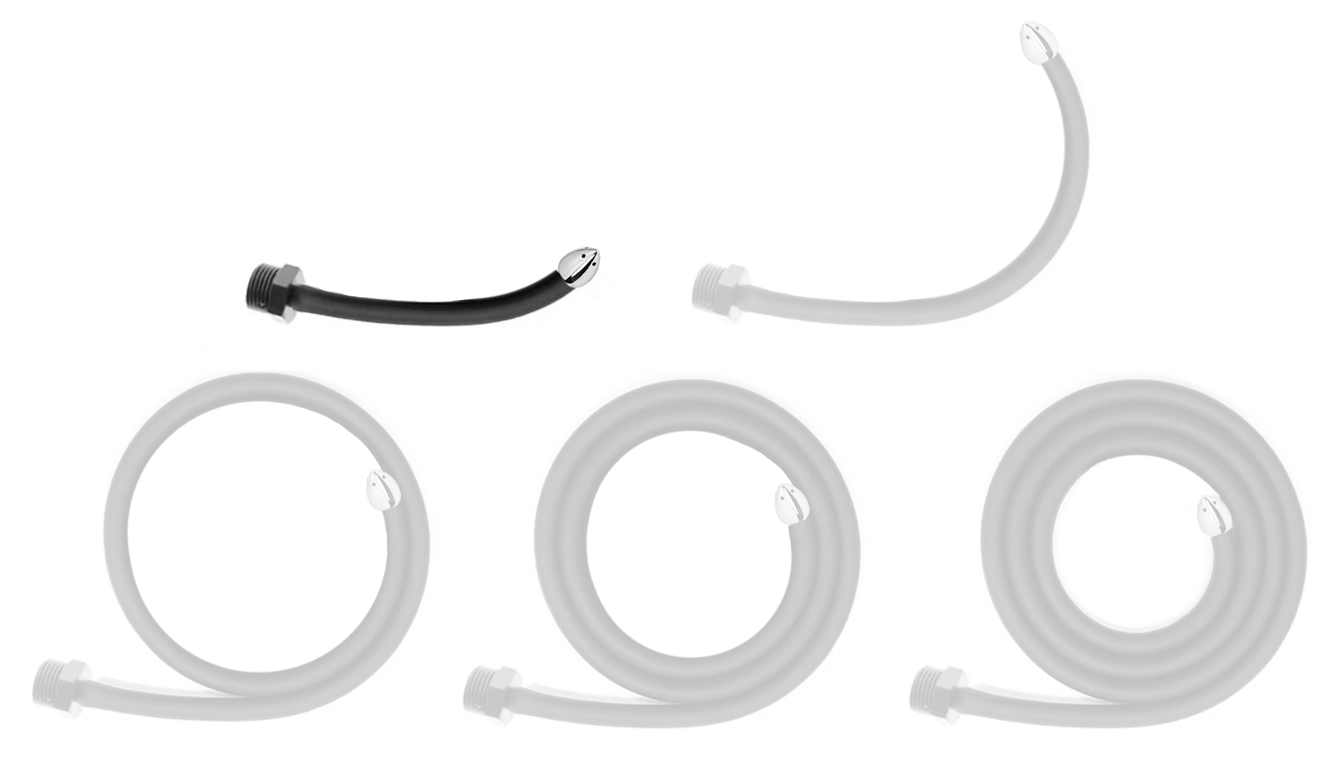Douche anale flexible TIPASS FLEX S 27 x 1.8cm