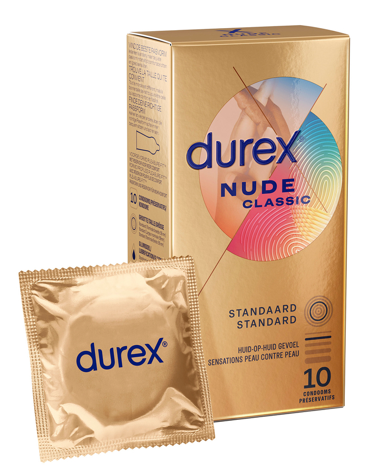 Durex Préservatifs DUREX NUDE 56mm x10