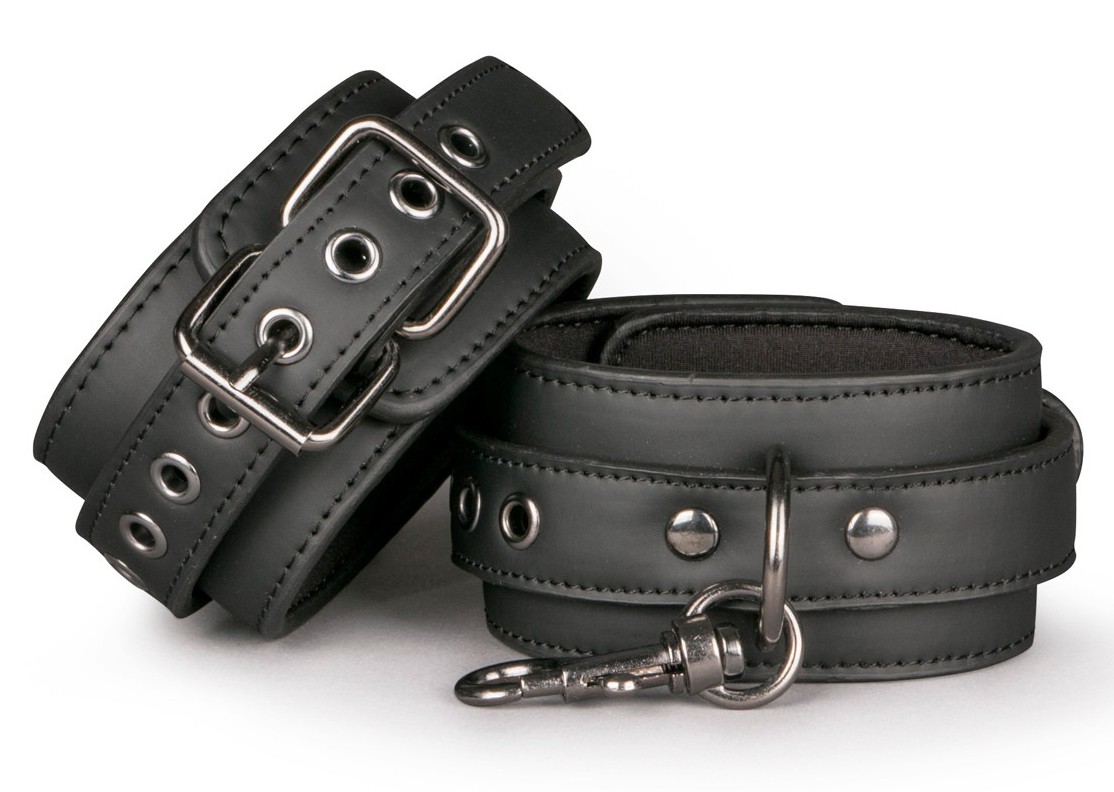 EasyToys Fetish Collection Menottes de chevilles ANKLE CUFFS Noires