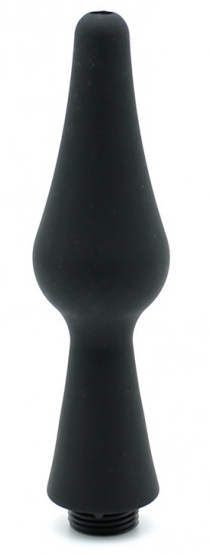 Embout de lavement en silicone PEAR 12 x 3.5 cm