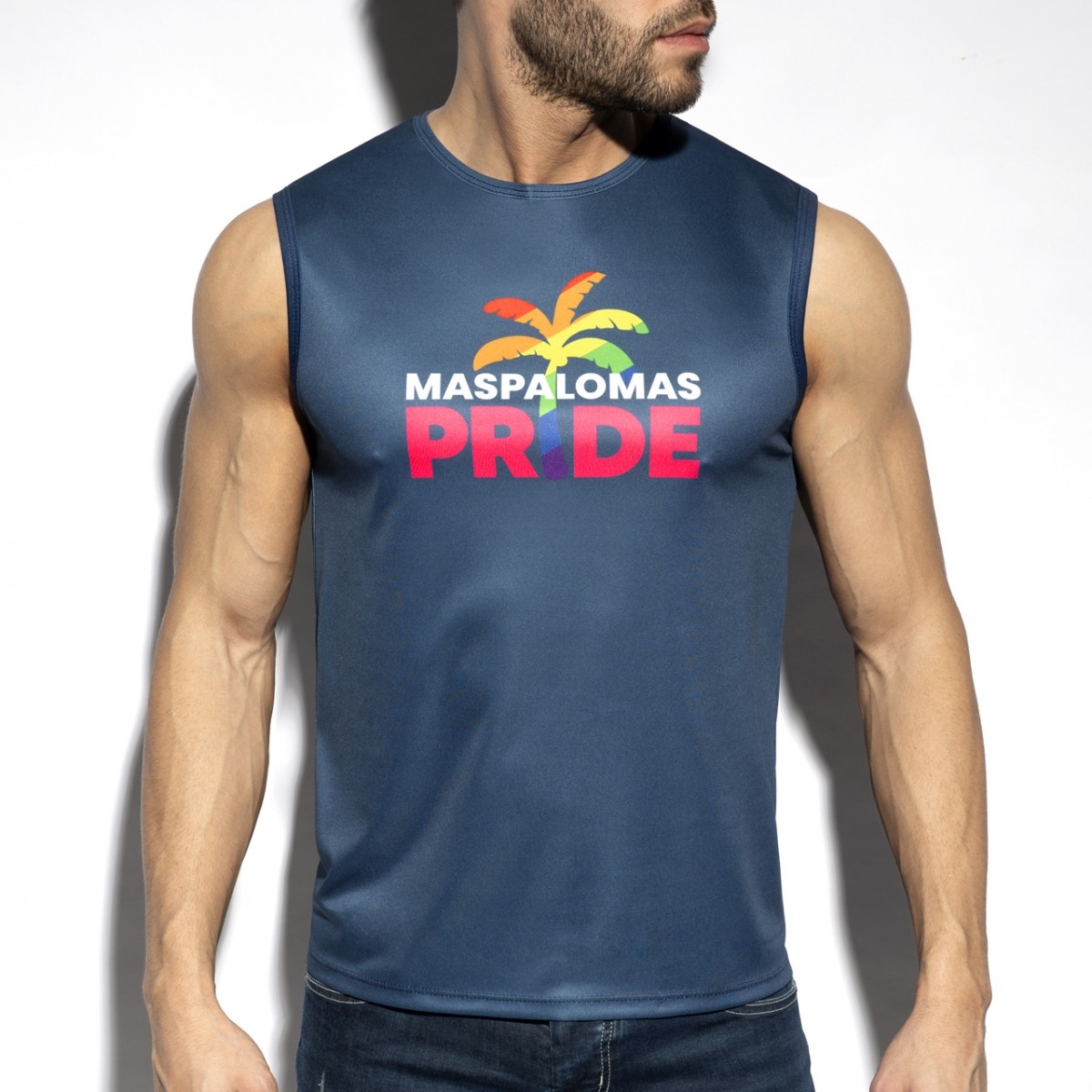 ES Collection Débardeur Maspalomas Pride Bleu marine