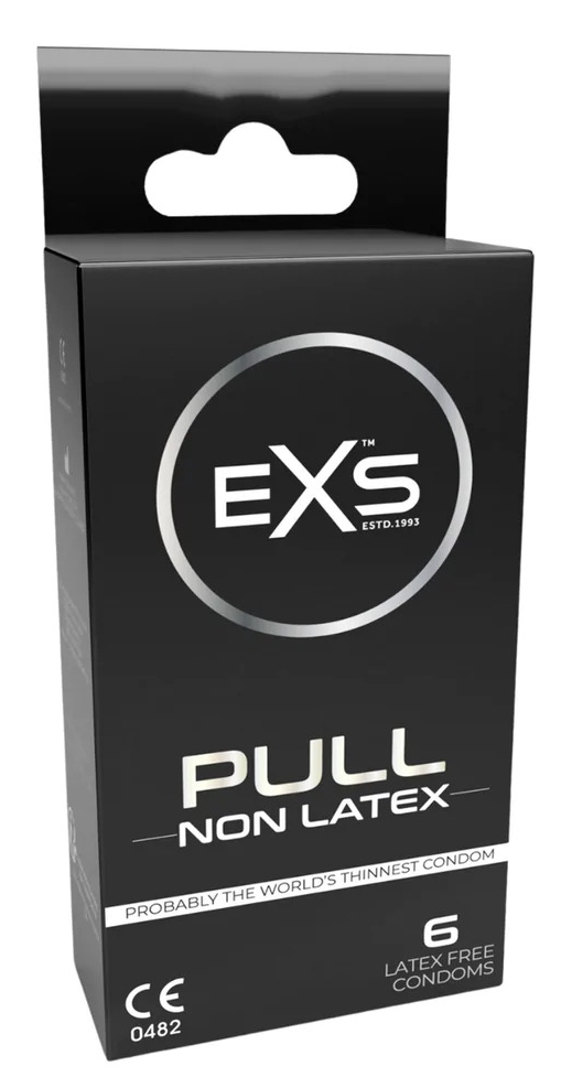 EXS Préservatifs fins sans latex PULL EXS 55mm x6