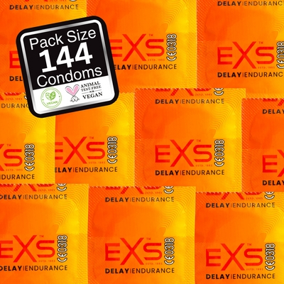 EXS Préservatifs retardant DELAY ENDURANCE 53mm x144
