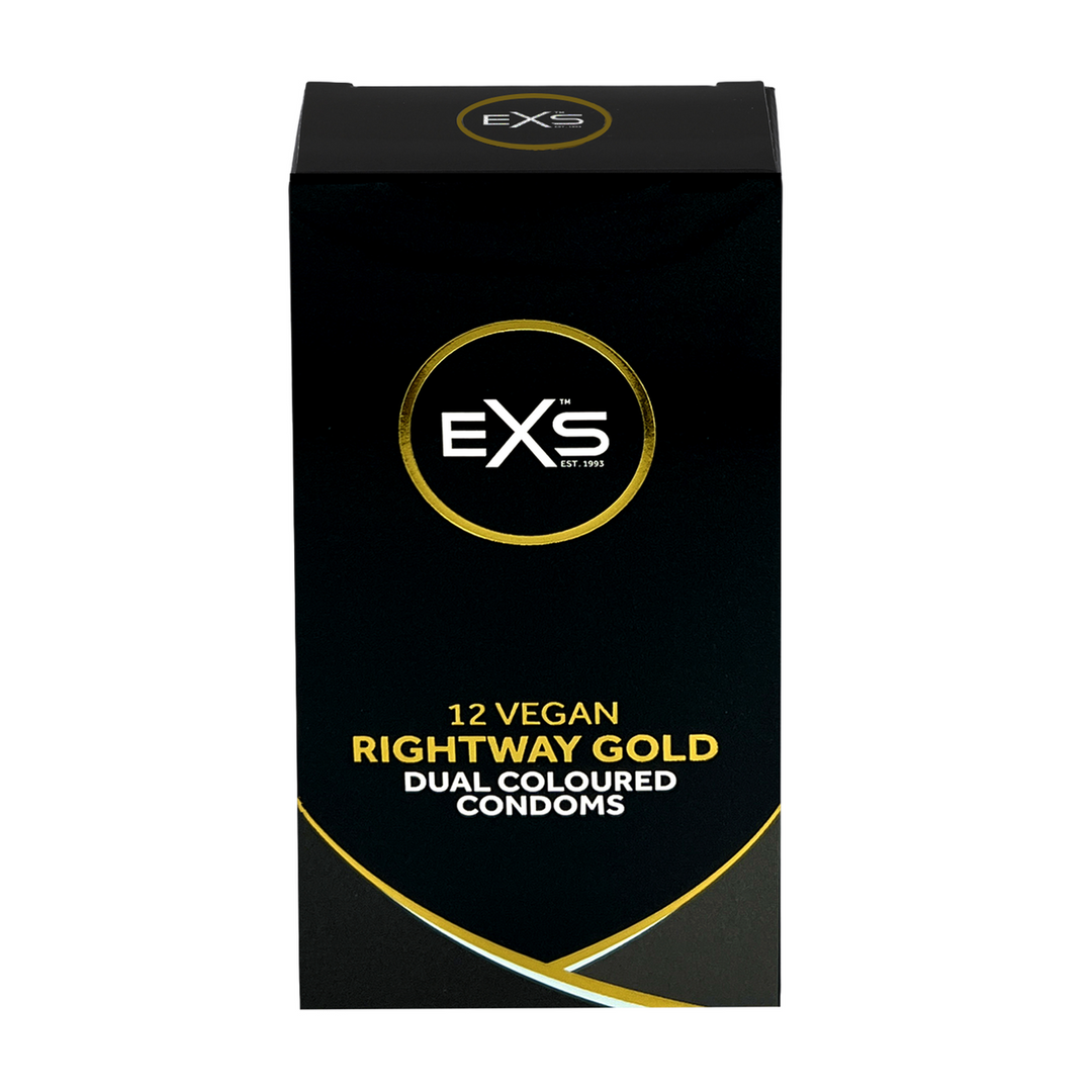 EXS Préservatifs RIGHTWAY GOLD 53mm x12