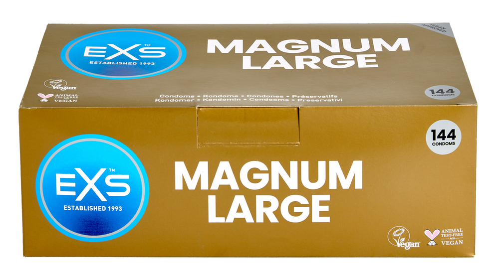 EXS Préservatifs XXL MAGNUM 60mm x144