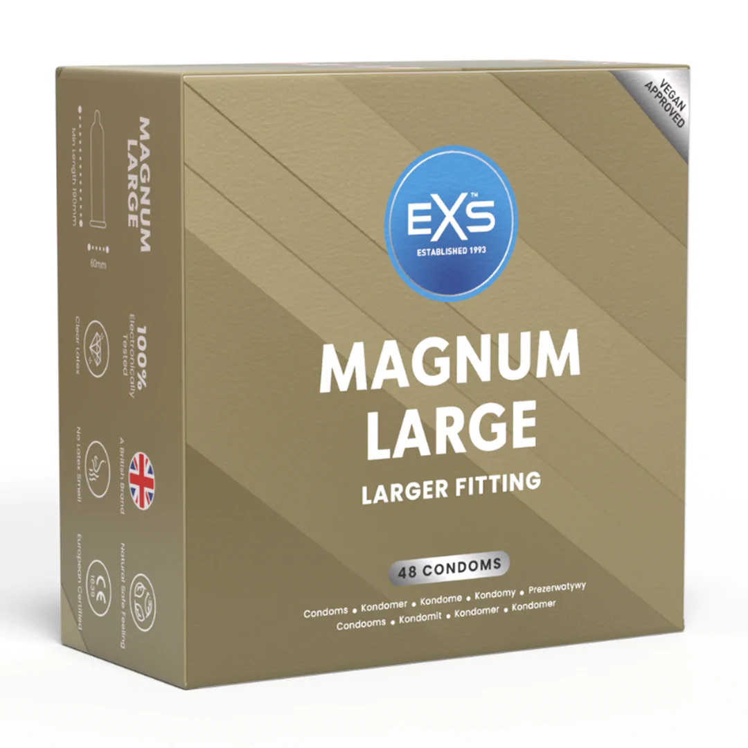 EXS Préservatifs XXL MAGNUM 60mm x48