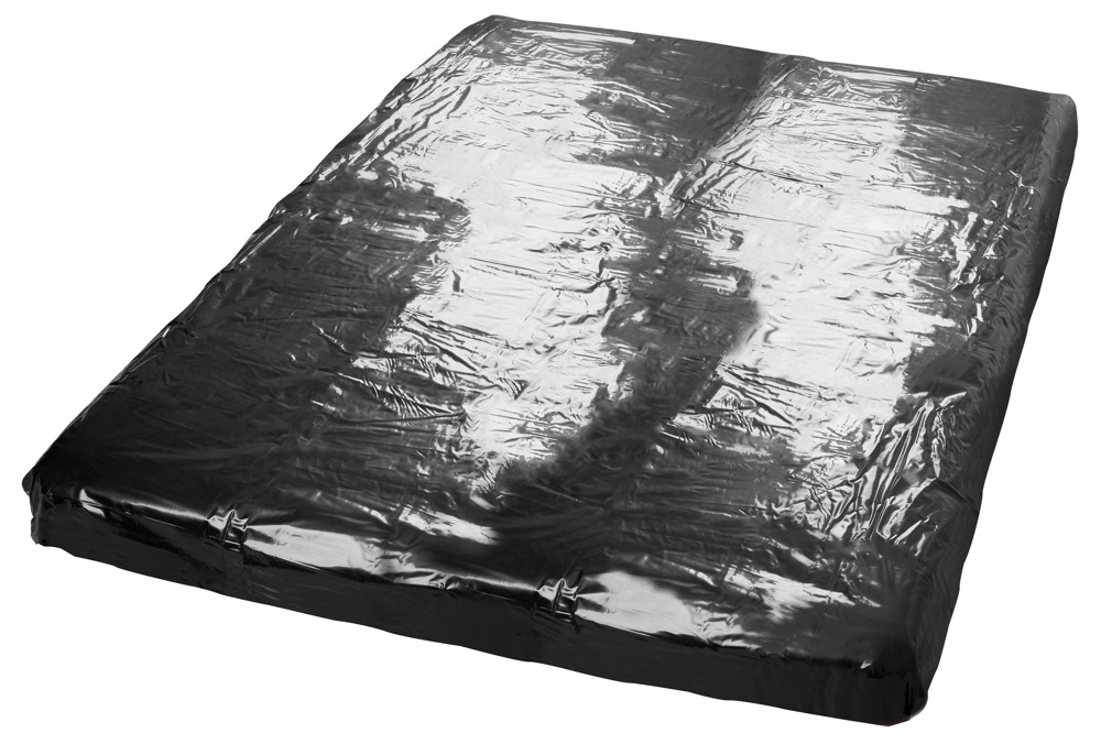 Fetish Collection Drap Housse Vinyle FITTED Sheet 160 x 200cm Noir