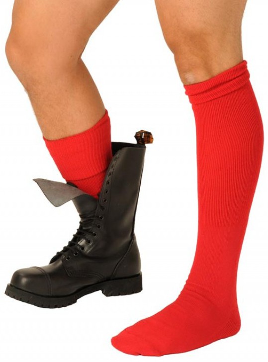 Fist Chaussettes BOOT Rouges