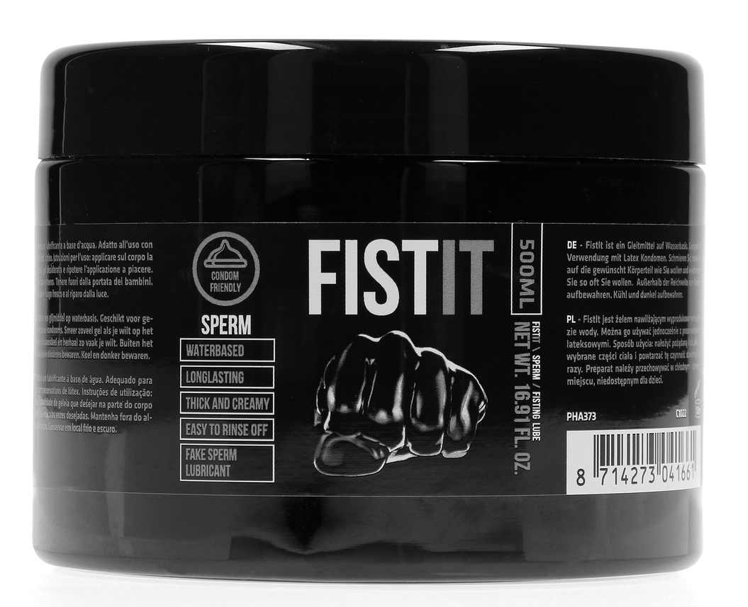 Fist It Lubrifiant Aspect Sperme Fist It 500 ml - Pot noir