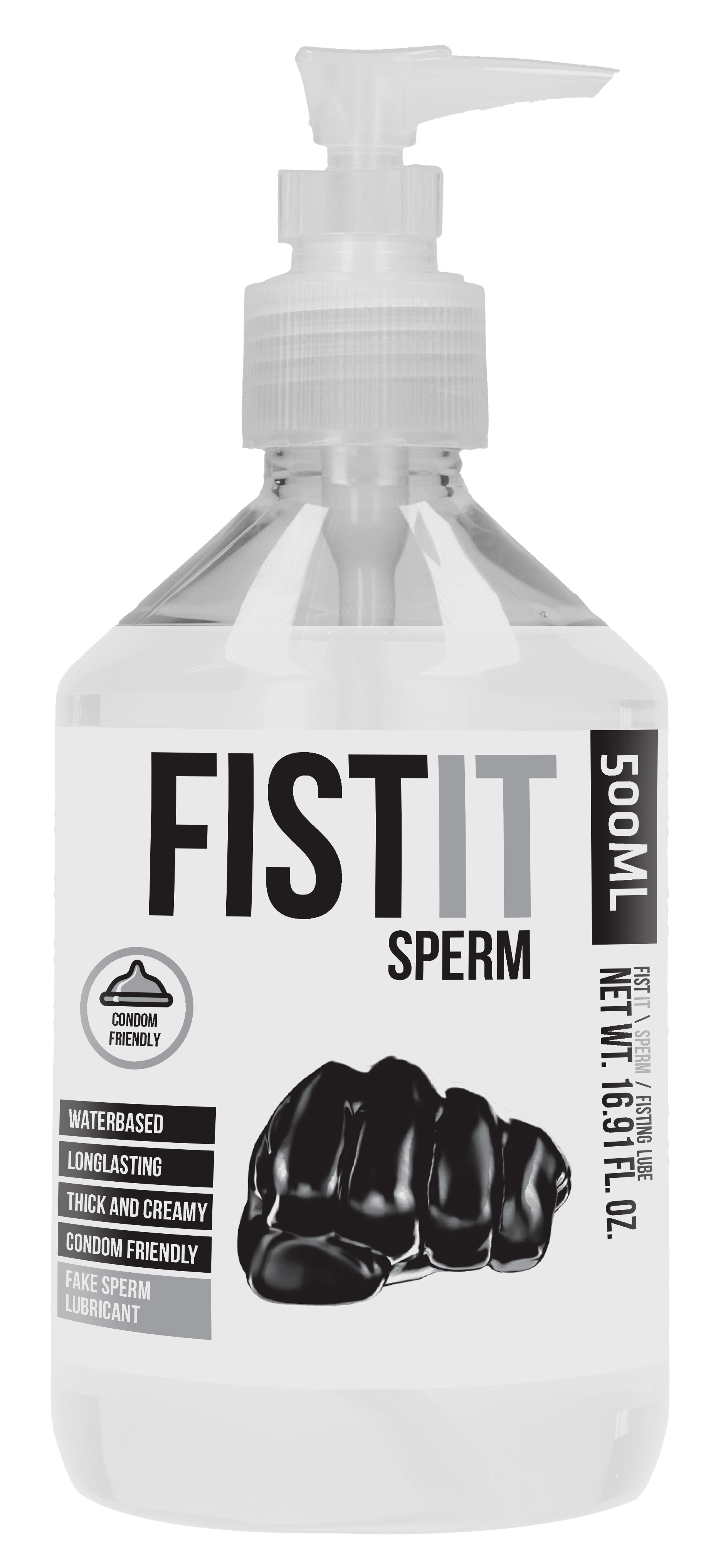 Fist It Lubrifiant Aspect Sperme Fist It - Bouteille Pompe 500ml