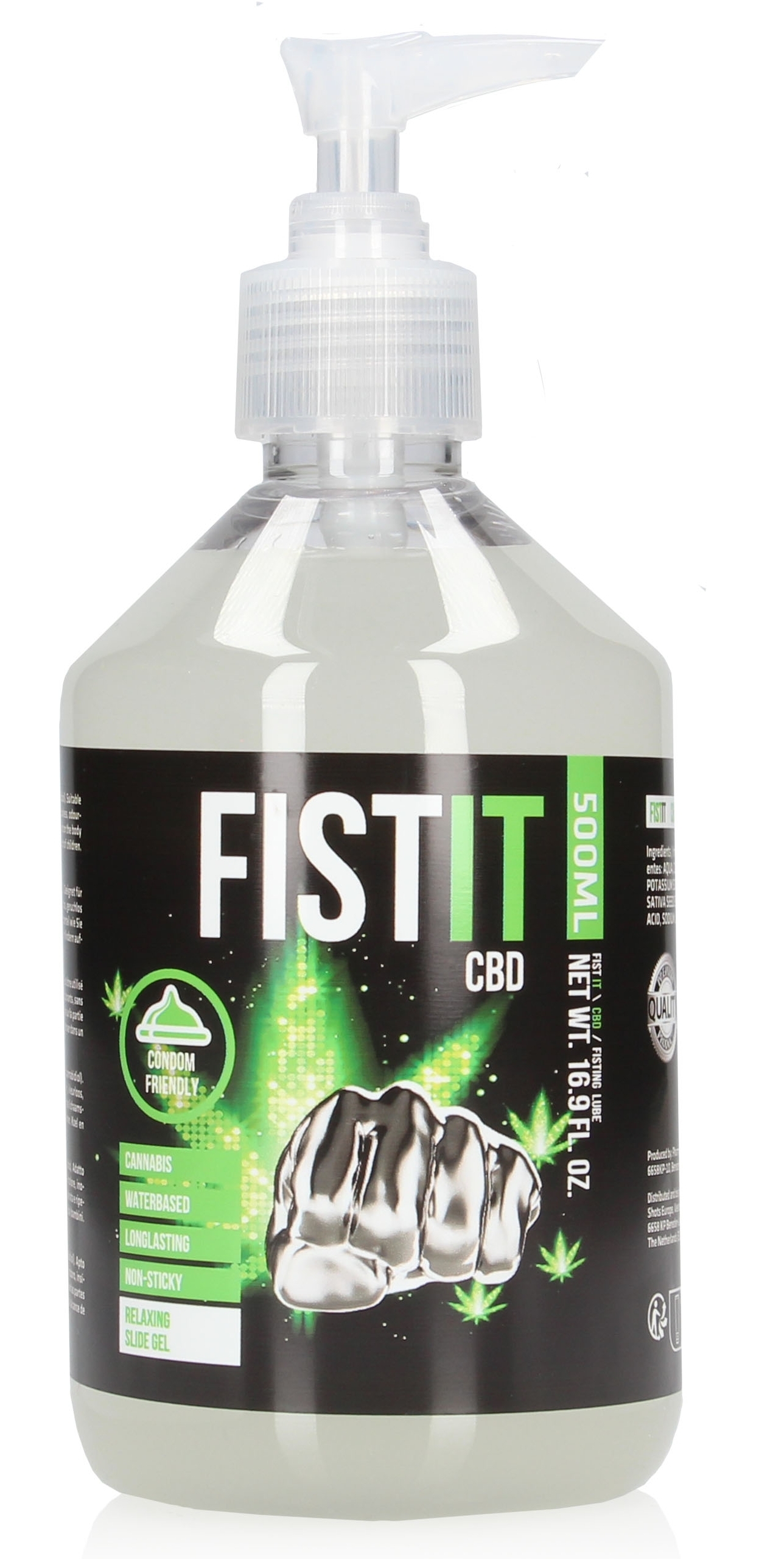 Fist It Lubrifiant CBD FIST IT - Pompe 500ml